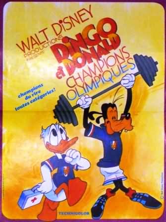 Dingo et Donald champions olympiques
